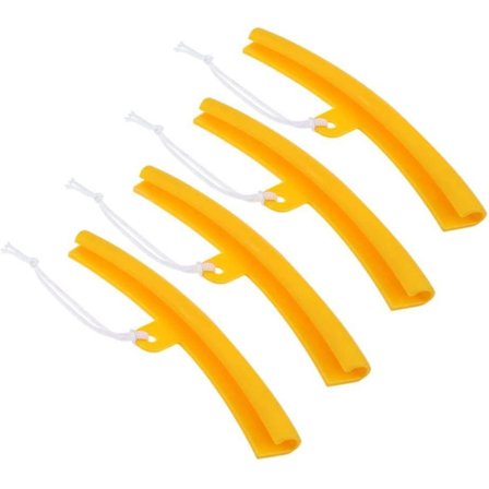 Hjulfælgbeskytter Holdbar Gummi Alloy Hjulbeskyttelse Fælgkantbeskyttelse Motorcykel