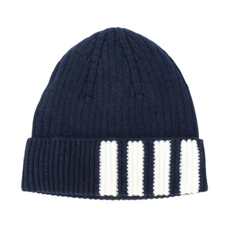 Thom Browne, beanie Blauw, Heren, Maat:ONE Size