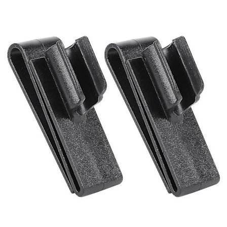 Golf-mailapussin pidike - Muovinen kiinnitinpidike, kestävä, musta putterin pidike golf-lisävaruste