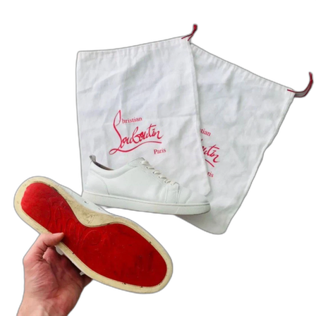 Vita sneakers från Christian Louboutin