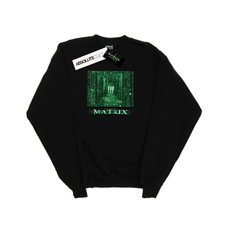 The Matrix Mens Digital Cube Sweatshirt XL Svart