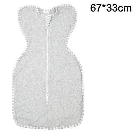 Svøp, dramatisk bedre søvn, lar babyen sove grå