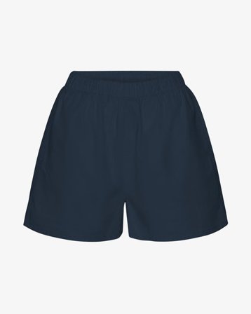 Women Organic Twill Shorts - Navy Blue - Female - XS