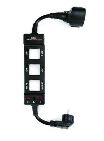 HT Instruments Line Splitter Schucko Måladapter, Måleinstrumenter