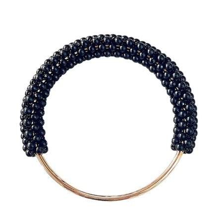 Pearl Bag Håndtak Håndveske Håndtak SVART