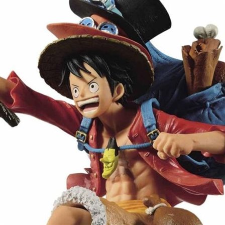 ONE PIECE - LUFFY - KOLME VELJEÄ FIGUURI 11CM