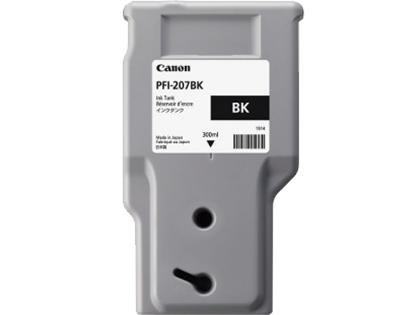 Canon PFI-207 BK - svart - original - blekkbeholder