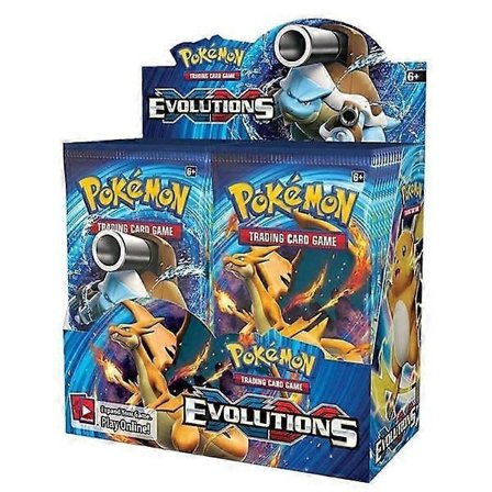 TCG: XY Evolutions Forseglet Booster Box Evolution