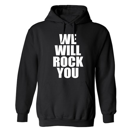 We Will Rock You - Hoodie / Tröja - DAM