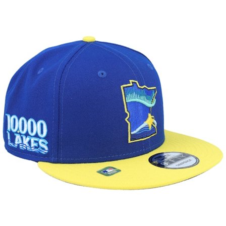 New Era - Azul snapback Gorra - Minnesota Twins MLB City Connect 9FIFTY Royal/Yellow Snapback @ Hatstore