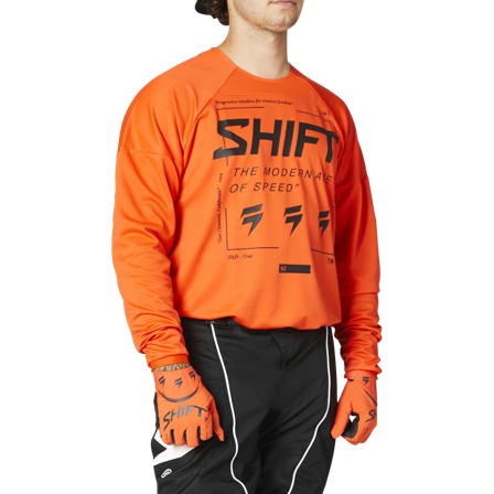 Bluza Cross Shift White Label Bliss Pomarańczowy XL