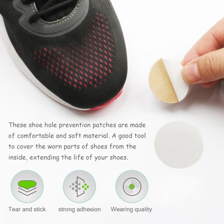 Plaster til skoreparation 6 stk Black