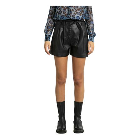 Liu Jo Pink Short Trousers_40 Sort, Dame Shorts