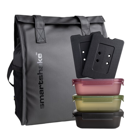 Totebag + Ice Packs + 3 Matlådor