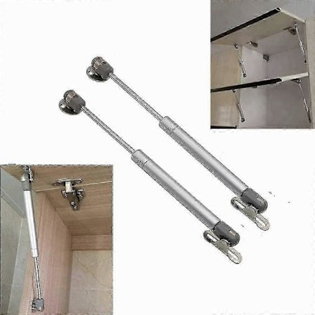 Gassfjærer, Gassdempere, Soft Close Hengsler, Hydrauliske Braketter For Kjøkkenskap Hengsler, Trykk: 120n/12kg 2-pakning