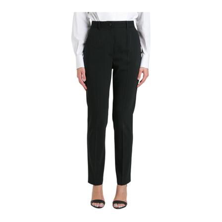 Dolce & Gabbana, Trousers Zwart, Dames, Maat:M