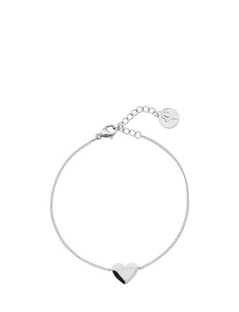 Edblad Pure Heart Bracelet - Silver - ONE SIZE