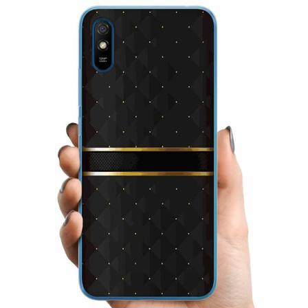 Xiaomi Redmi 9at Tpu Mobilskal Golden Stripes