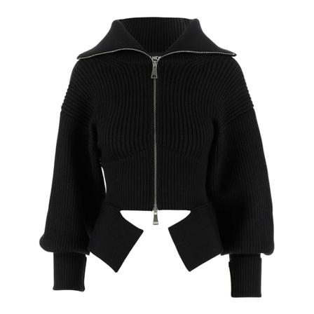 Andrea Adamo Cardigans Sort, Dame