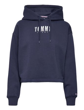 Tjw Rlxd Essential Logo 2 Hoodie Hoodie Blå Tommy Jeans