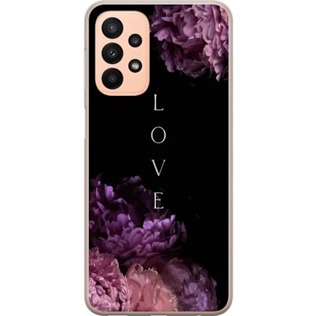 Yhteensopiva Puhelinkuori Samsung Galaxy A23 5G Kärlek och blommor
