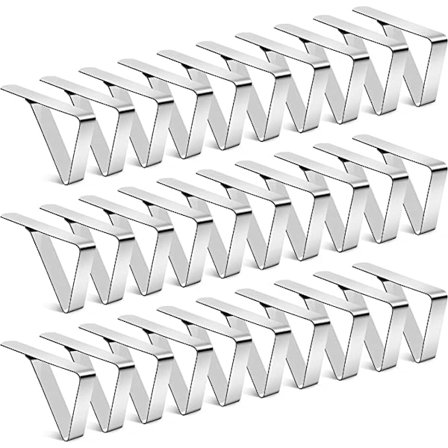 Dukholder, Rustfritt Stål Dukholder Ideelle Klips