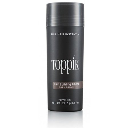 Toppik Large - 27,5g - Mørkebrun - Mørk brun