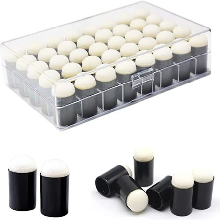 40 stk. Fingersvamp til maling DIY Håndlavet håndværk