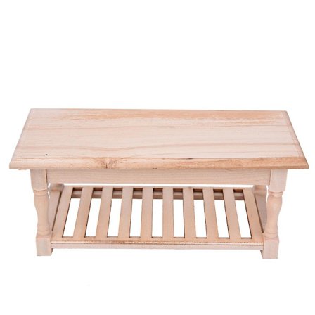 1:12 Mini Dukkehus Tilbehør Dukkehus Fotografering Scene Rekvisitter Tre Farge Kaffebord Tre Farge