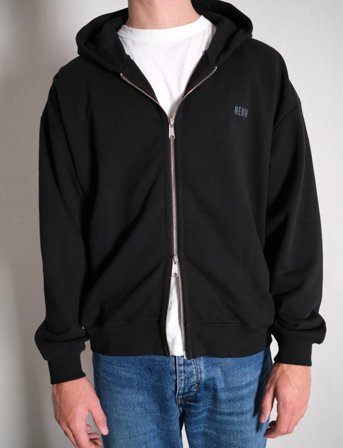 NEUW Neuw Wordmark Hoodie Peyote - Black - M