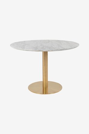 House Nordic - Spisebord Tucson, Ø 110x75 cm - Hvit - Spisebord - Fra Homeroom