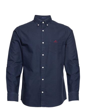 D1. Reg Garment Dyed Oxford Bd Blue GANT