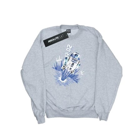 Star Wars Herr R2-D2 Blast Off Sweatshirt L Sports Grey