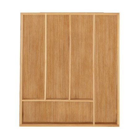 Bestikæske bambus 5 rum