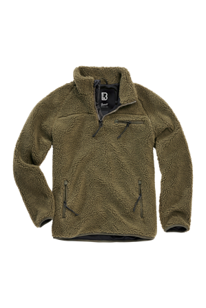 Jakke Troyer Brandit Teddyfleece Oliven S