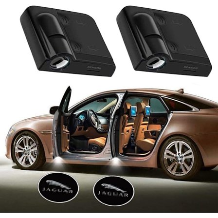 2 stk. Bil Dør Logo Projektor Trådløs Bil Dørlys til Alle Biler