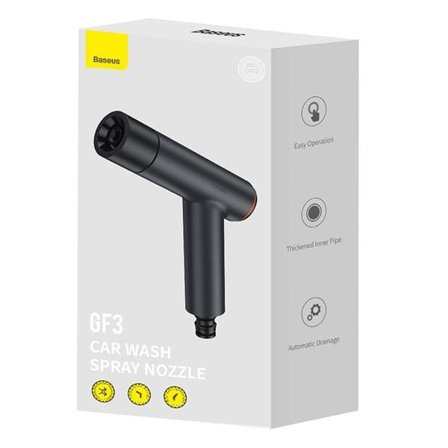 Bevattningsmunstycke för Baseus GF3 trädgårdsslang (svart)