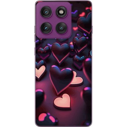 Yhteensopiva Puhelinkuori Motorola Motorola Edge 60 Pro KeskiyönSydämet