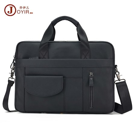 Ny multifunktionel herre-portefølje håndtaske i ægte læder Casual Fashion 15,6 tommer Crossbody computertaske
