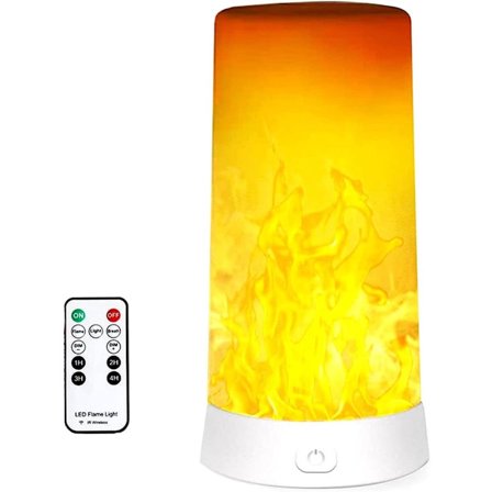 LED Lampe - Halloween - Ildflammelampe - C&les - LED Flamme - Fakkel Lampe - C&le Effekt