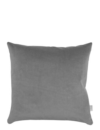 Cushion Cover Velvet Basic Home Textiles Cushions & Blankets Cushion Covers Grå Au Maison