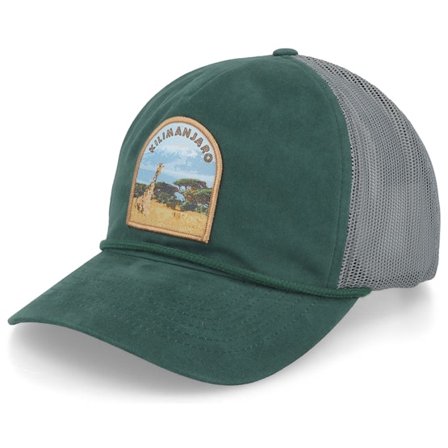 Wild Spirit - Grønn trucker Caps - Kilimanjaro 939 Bachelor Rope Spruce/Pine Trucker @ Hatstore