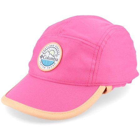 Columbia - Rosado earflap Gorra - Kids Junior Ii Cachalot Wild Geranium Earflap @ Hatstore