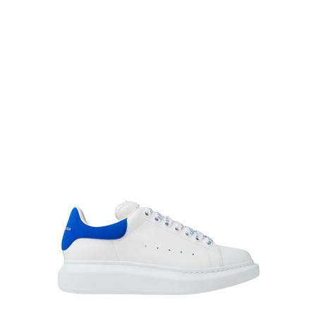 Alexander McQueen, Larry Oversized Sneakers Blauw, Dames, Maat:40 EU,leer