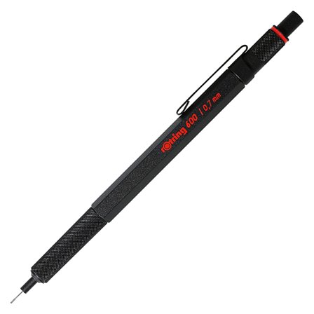 Rotring 600 Mekanisk Blyant 0.7 Svart