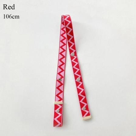 Skulderveske Stropp Veske Erstatningsstropp RØD 106CM red 106cm
