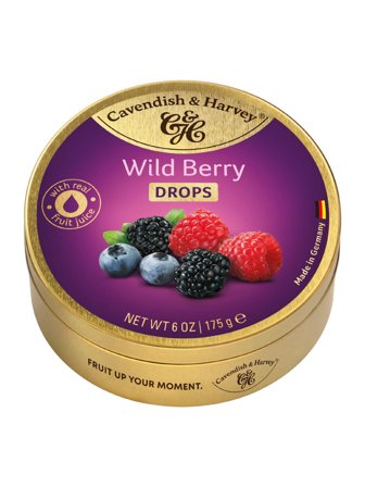 Cavendish & Harvey Wild Berry Drops 0.175kg