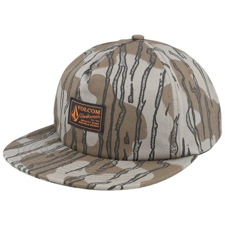Volcom - Camo snapback Casquette - Workwear Hat Brindle Snapback @ Hatstore