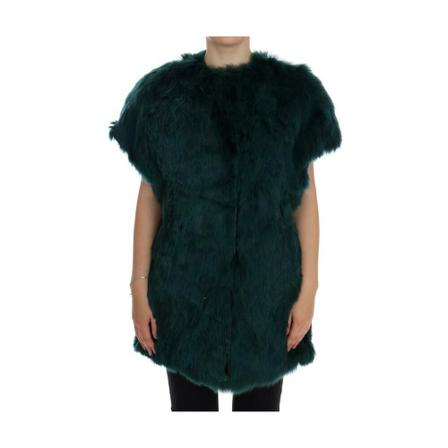 Dolce & Gabbana Sleeveless Jacket , Groen , Dames , Maat: S