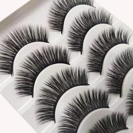 5 paria tekoripsiä - 6D tekominkki - G221